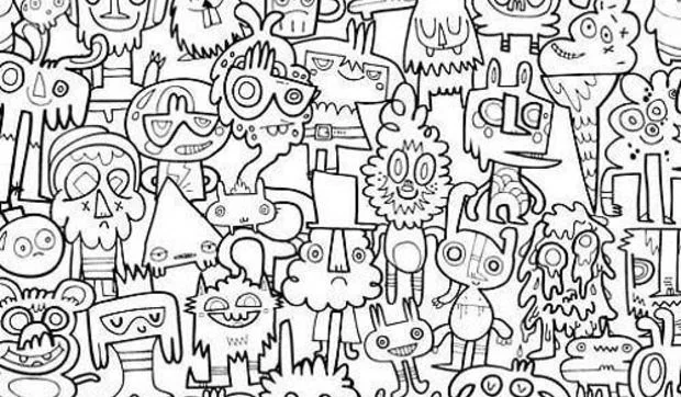 Papeles pintados para colorear