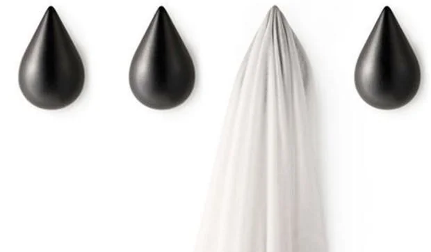 Percha Dropit, una gota de agua en tu pared