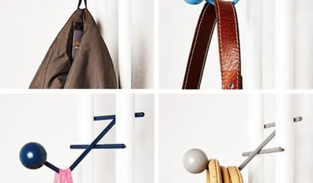 Perchero que no hay que clavar a la pared