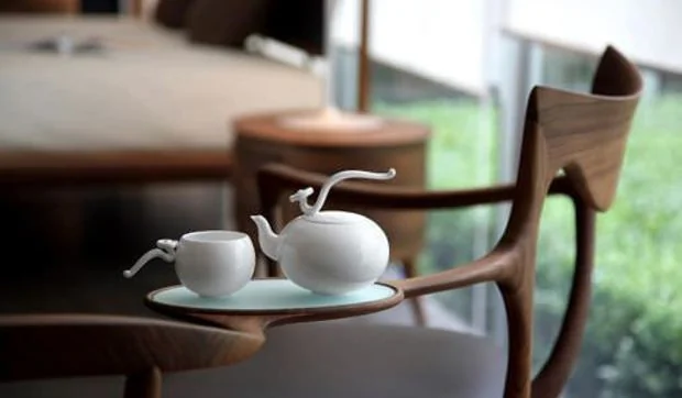 Piezas de exquisita porcelana china