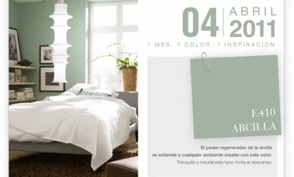 Pintar paredes con los colores de la temporada