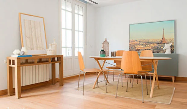 Piso familiar decorado con un estilo actual y funcional