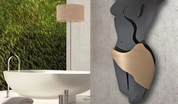 Radiador decorativo Dafne, el calor en su forma más sensual