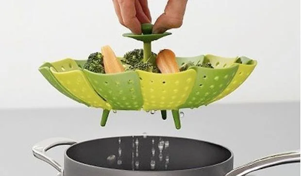 Rejilla vaporera, a salvo de quemaduras