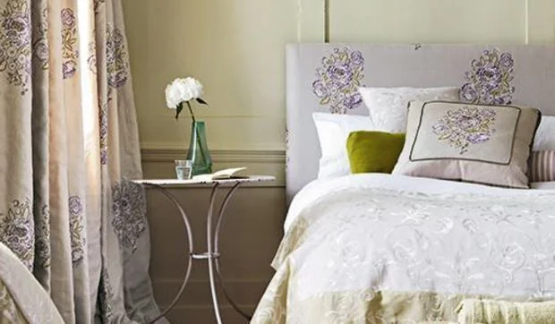 Renovar con textiles un dormitorio clásico