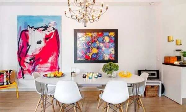 Salón, comedor y cocina en el mismo espacio