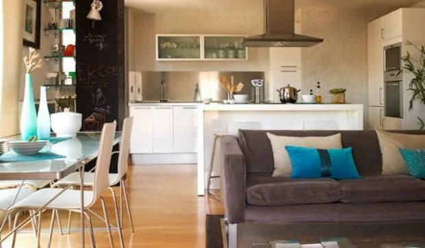 Salón, comedor y cocina integrados