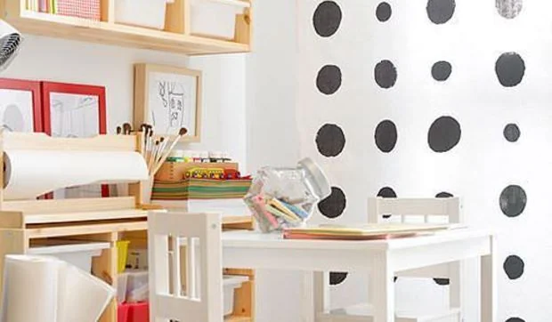 Su rincón para pintar