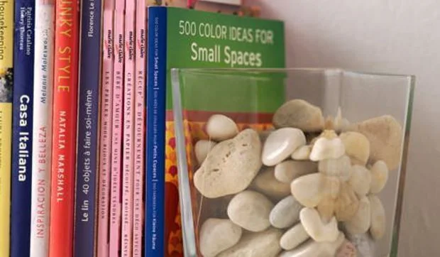 Sujetalibros en un trix