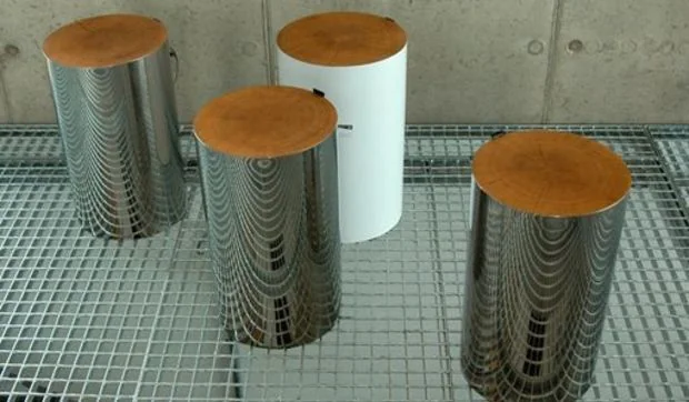 Taburetes de troncos de Malafor