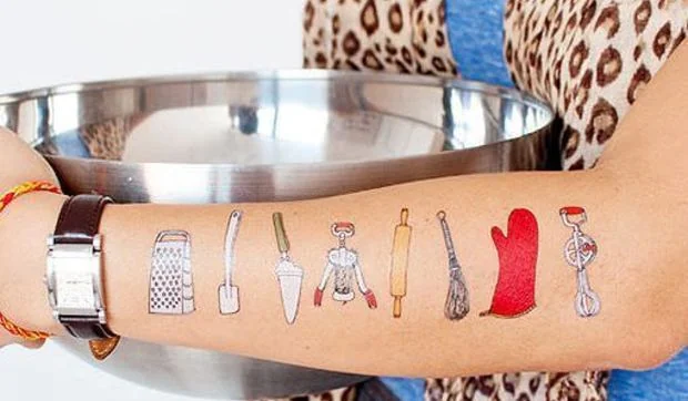 Tatuajes para cocinillas apasionados