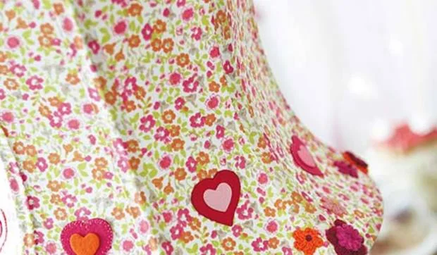 Telas con estampado "Liberty" para niñas