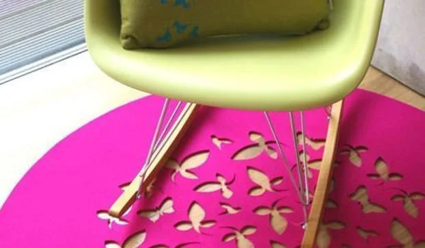 Textiles de lana troquelada