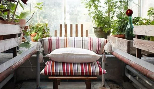 Textiles de rayas para el verano