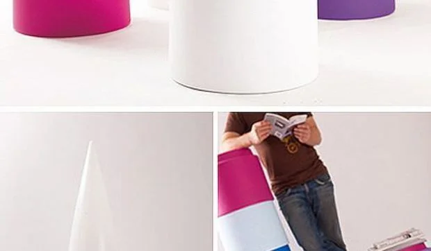 Tingle, asientos y mesas multiuso