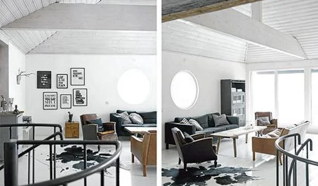 Un apartamento de estética industrial