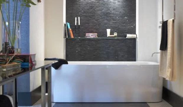 Un baño sofisticado y elegante