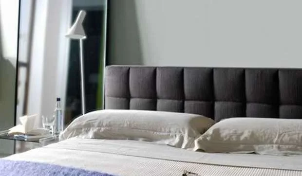 Un cabecero tapizado