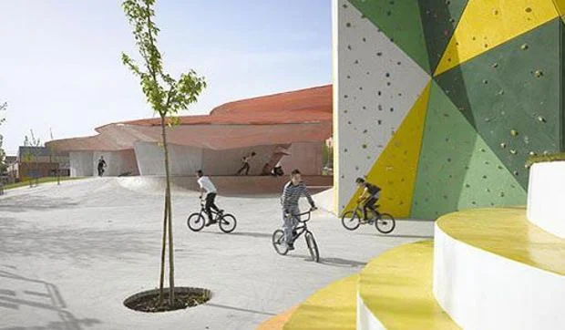 Un espacio para skater y grafiteros en Mérida