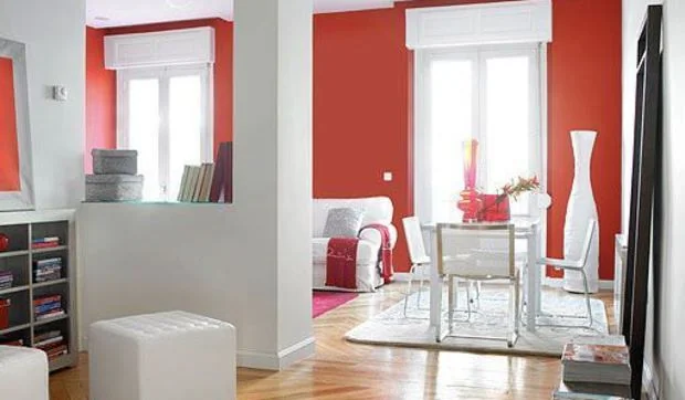 Un salón abierto al recibidor