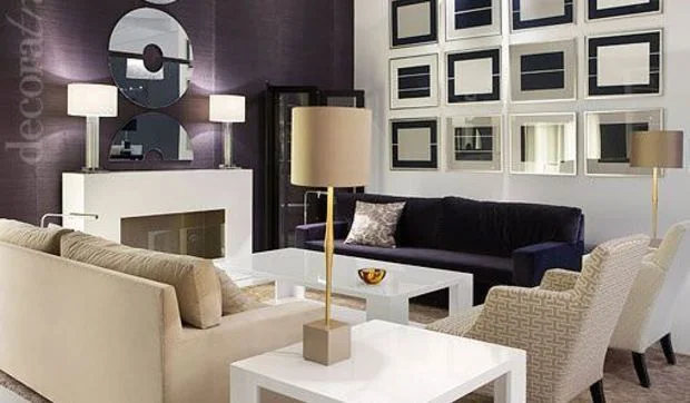 Un salón sofisticado y contemporáneo