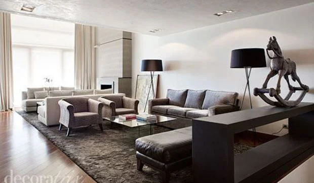 Un salón sofisticado y minimalista