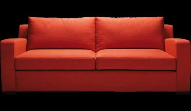 Un sofá en promoción