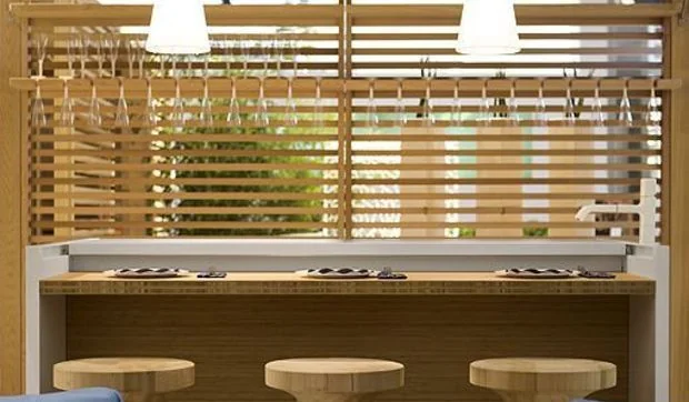 Una cocina que viene y va