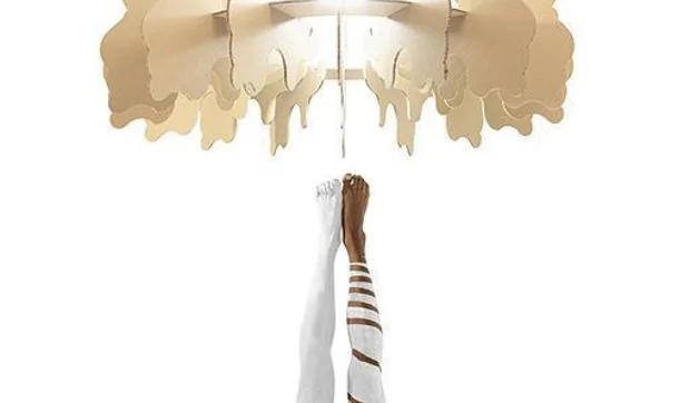 Una lámpara gigante, plegable y ecológica