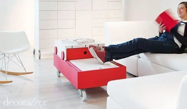 Una mesa de centro versátil