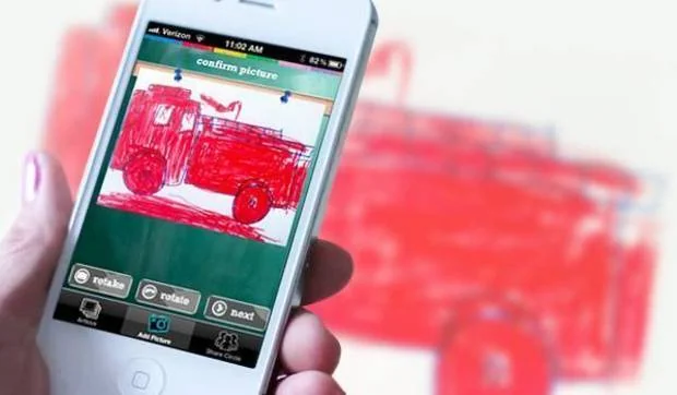 Una nueva app para guardar los 'dibus' de tus hijos 