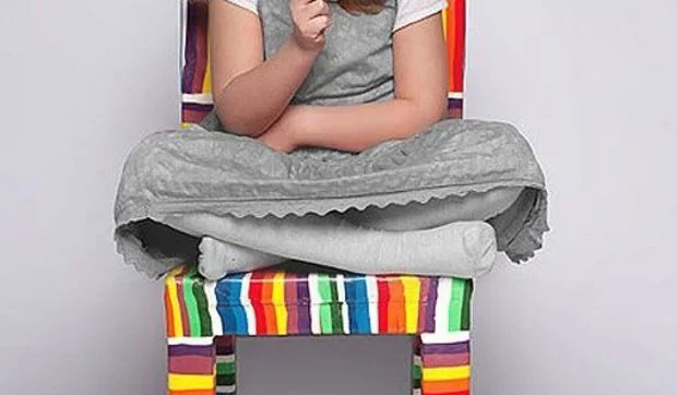 Una silla... ¡de azúcar!