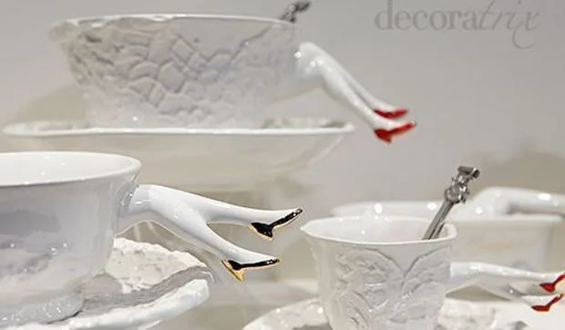 Unas tazas muy frívolas