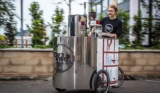 Velopresso, una cafetería sobre ruedas